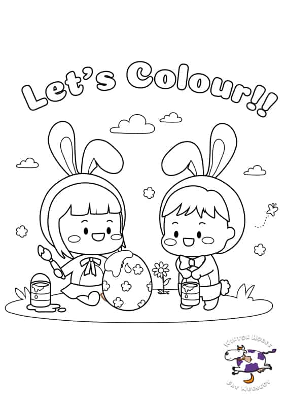 UFO Colouring